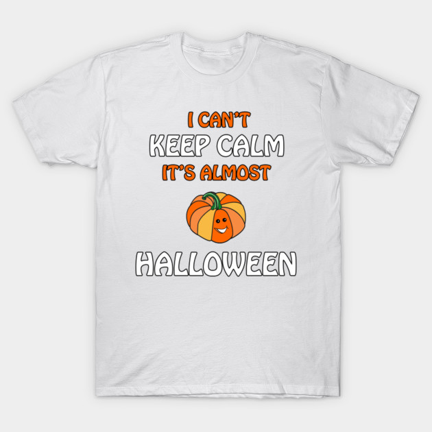 keep calm halloween pumpkin kids t shirt T-Shirt-TOZ